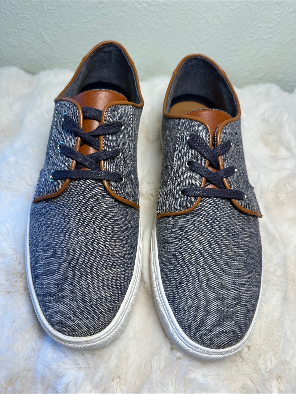 Tommy Hilfiger McKenzie 2 Sneakers Blue Casual Lace-Up Canvas